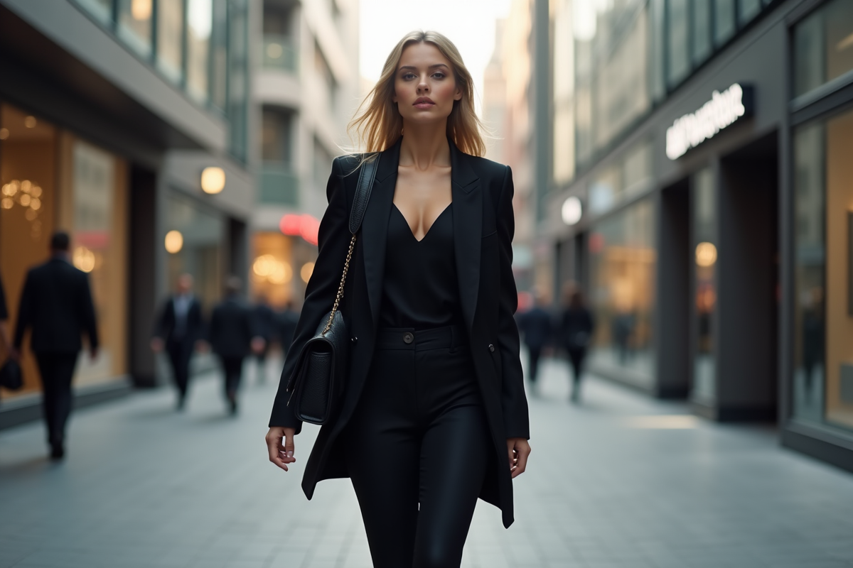 Style tout en noir : comment s’appelle cette tendance de mode ?