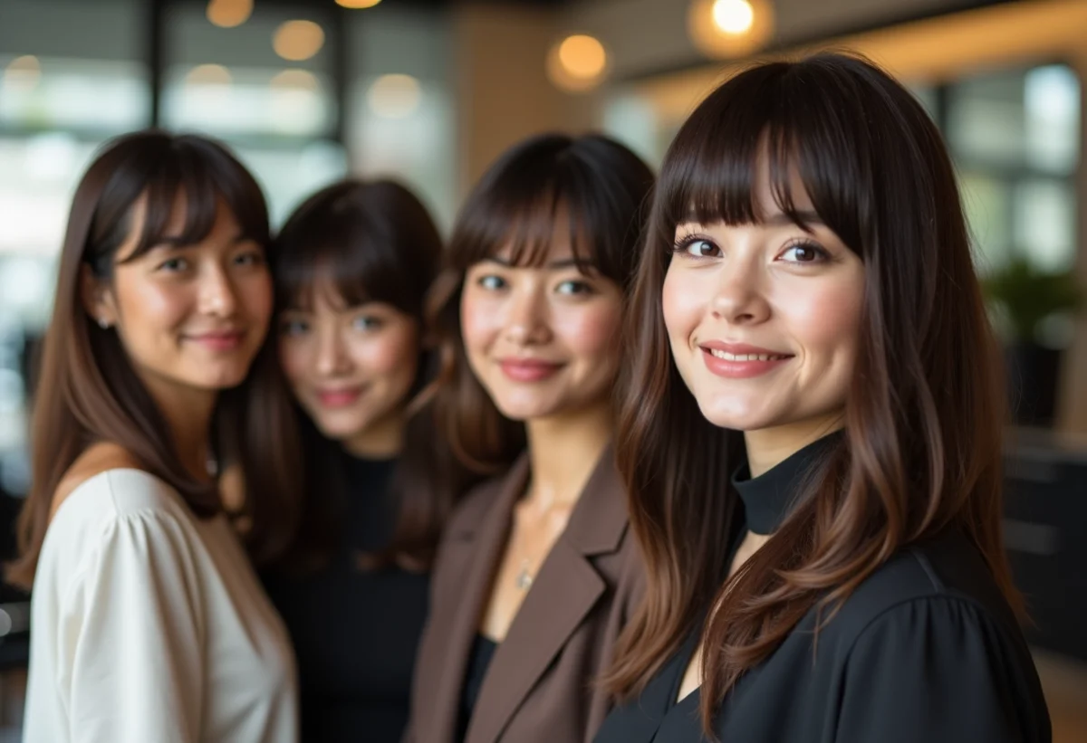 Déterminer la coupe de cheveux mi-longs pour femmes idéale selon la forme du visage