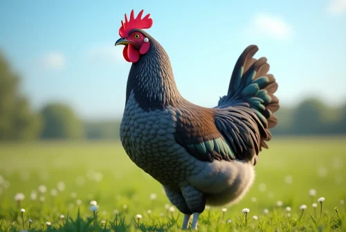 Les secrets de la poule grise : une race rustique et prolifique