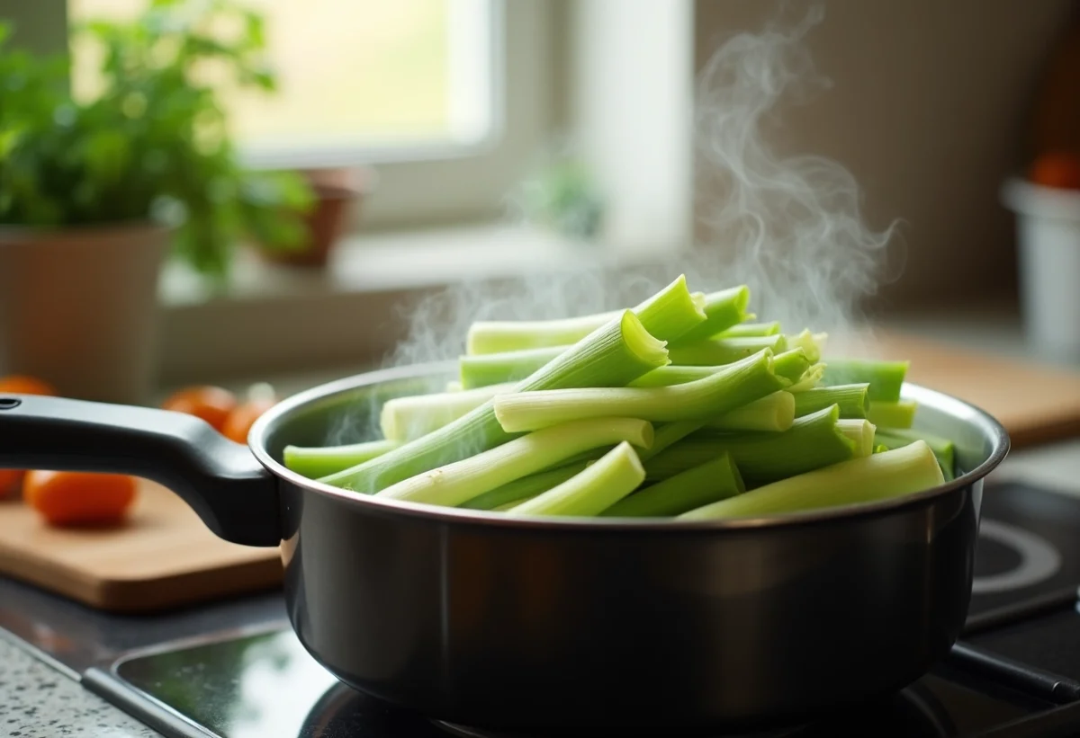 Poireaux en cocotte-minute : temps de cuisson idéal