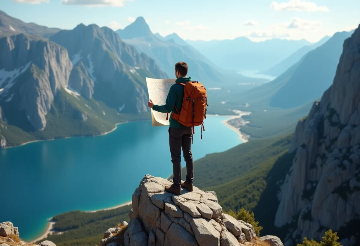 Naviguer à travers les montagnes et les côtes avec la carte du Monténégro